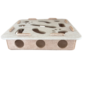 Kuschel- & Spielbrett aus weichem Filz für Katzen