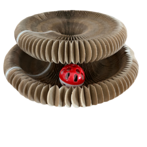 Kratztunnel & Spieltunnel aus Karton – beweglicher Spielspaß für Katzen