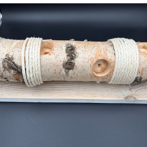 Fummelstamm | Kratzstamm Birke Vollholz mit Sisal Seil – Bild 4